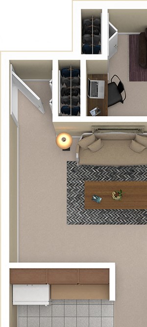 One Bedroom + Den